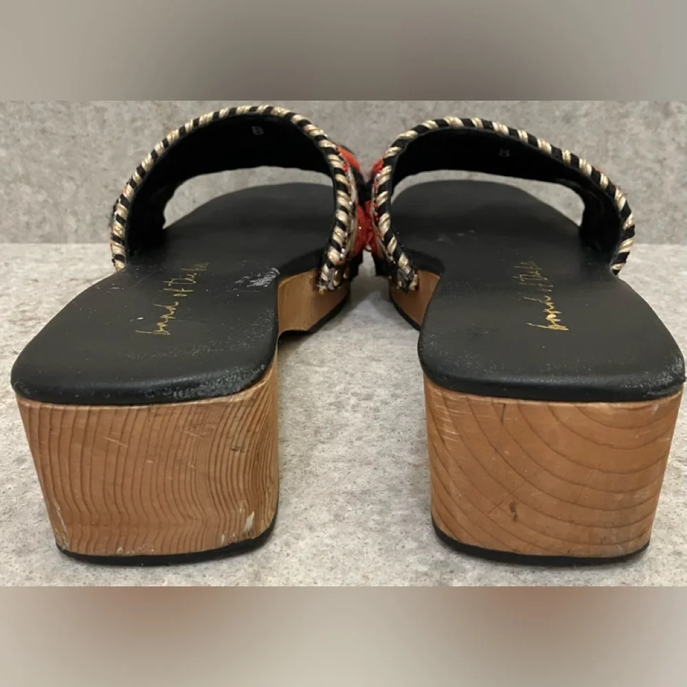 Band of the Free Jute wood sandals - Picture 3 of 5